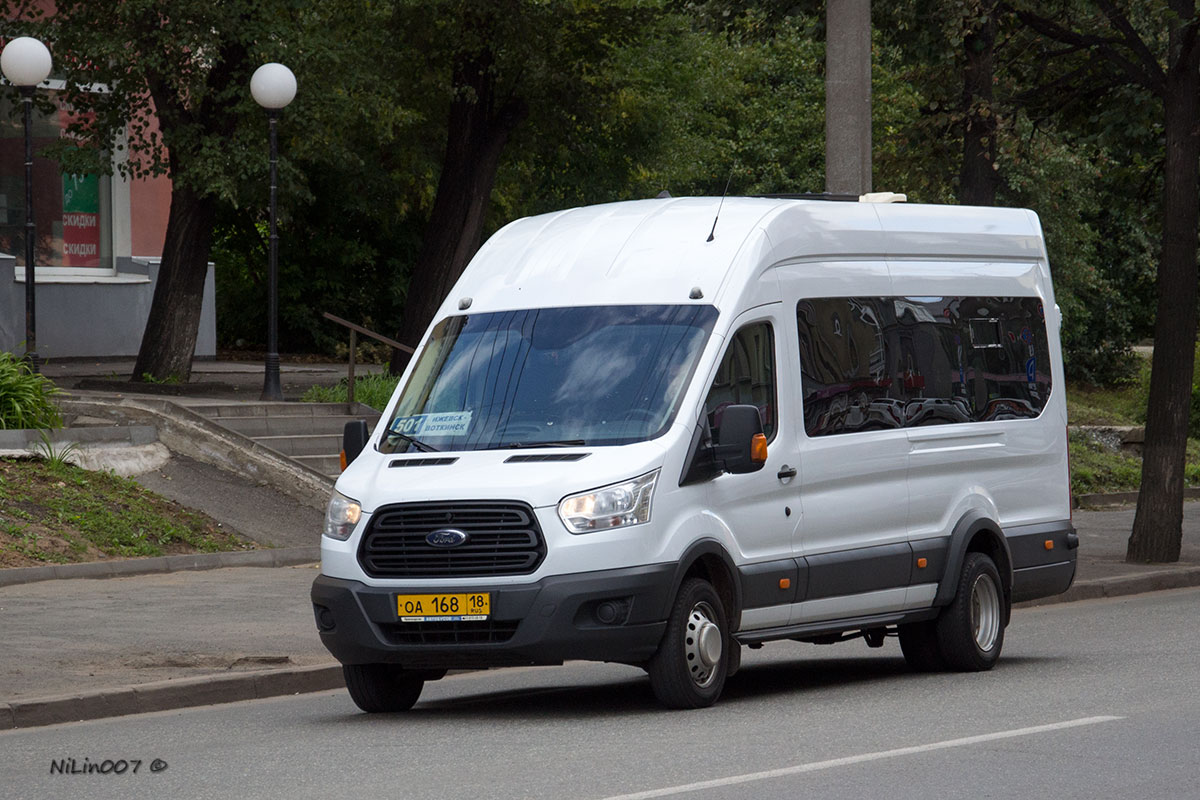 Удмуртия, Ford Transit FBD [RUS] (Z6F.ESG.) № ОА 168 18