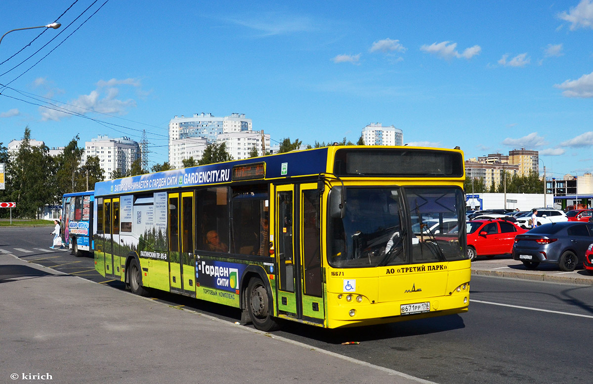 Санкт-Петербург, МАЗ-103.485 № В 671 РР 178