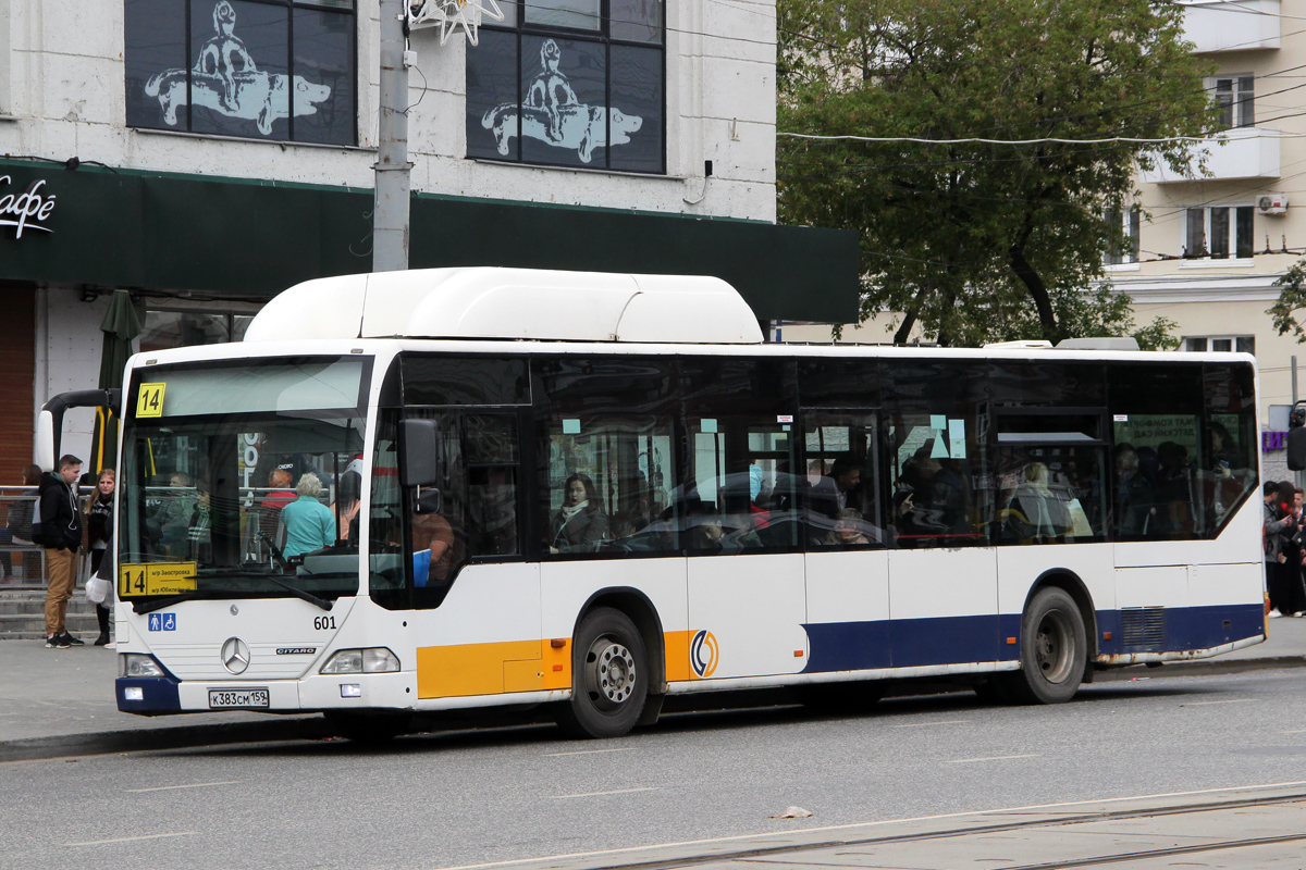 Пермский край, Mercedes-Benz O530 Citaro CNG № 601