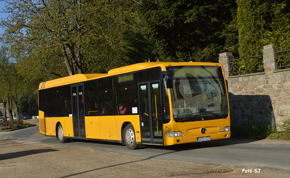 Венгрия, Mercedes-Benz O530LEMÜ Citaro LE MÜ № NOS-033