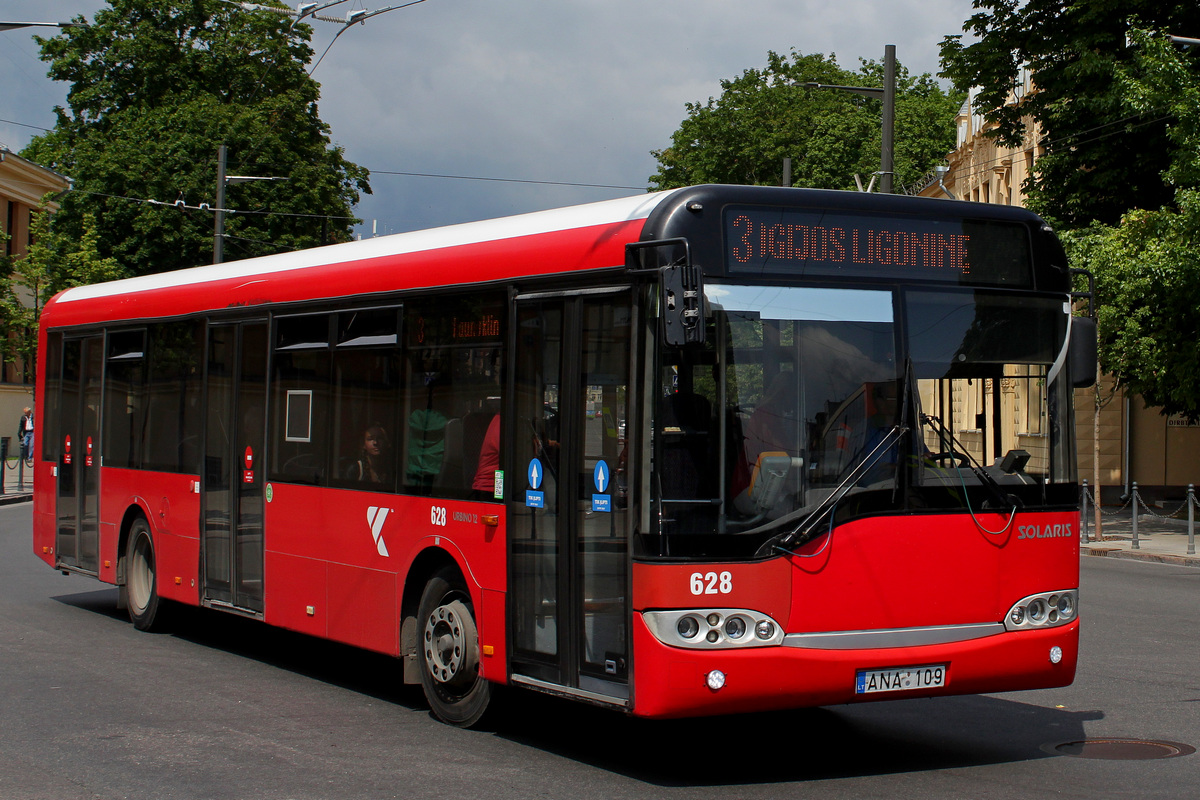 Литва, Solaris Urbino II 12 № 628