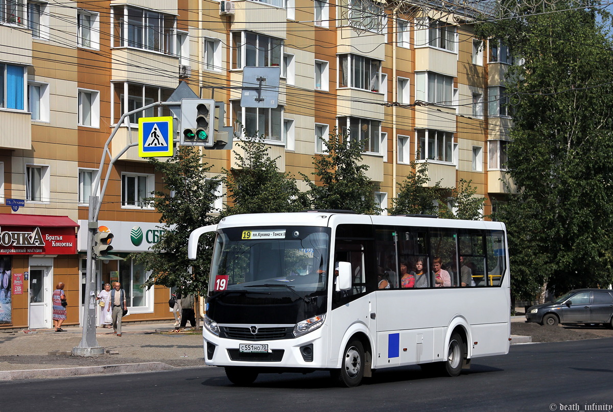 Tomská oblast, PAZ-320435-04 "Vector Next" č. С 551 НО 70