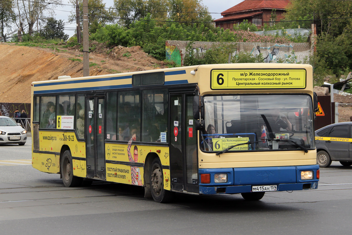 Пермский край, MAN A10 NL262 № М 415 АН 159