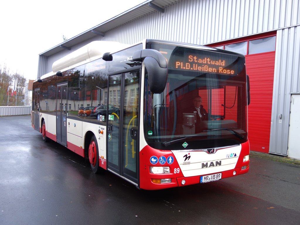 Гессен, MAN A21 Lion's City NL313 CNG № 89