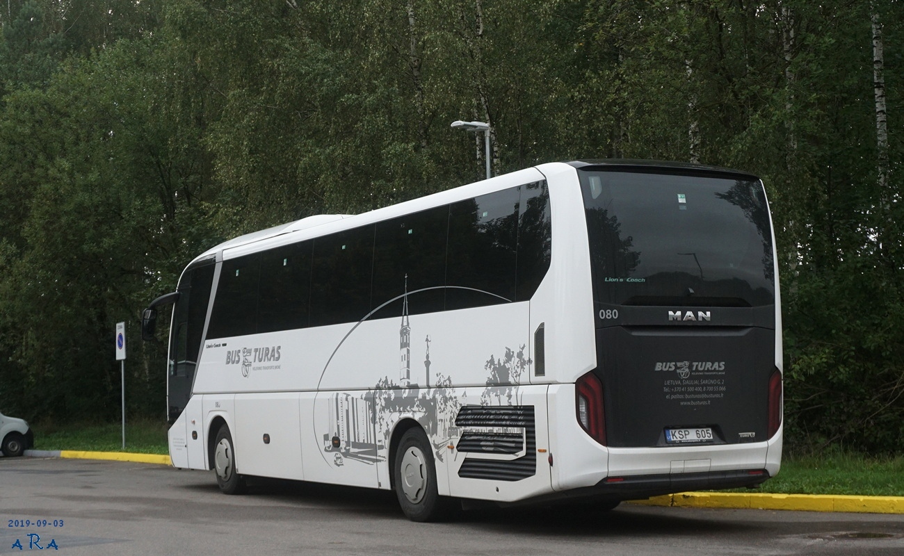 Литва, MAN R07 Lion's Coach RHC424 № 080