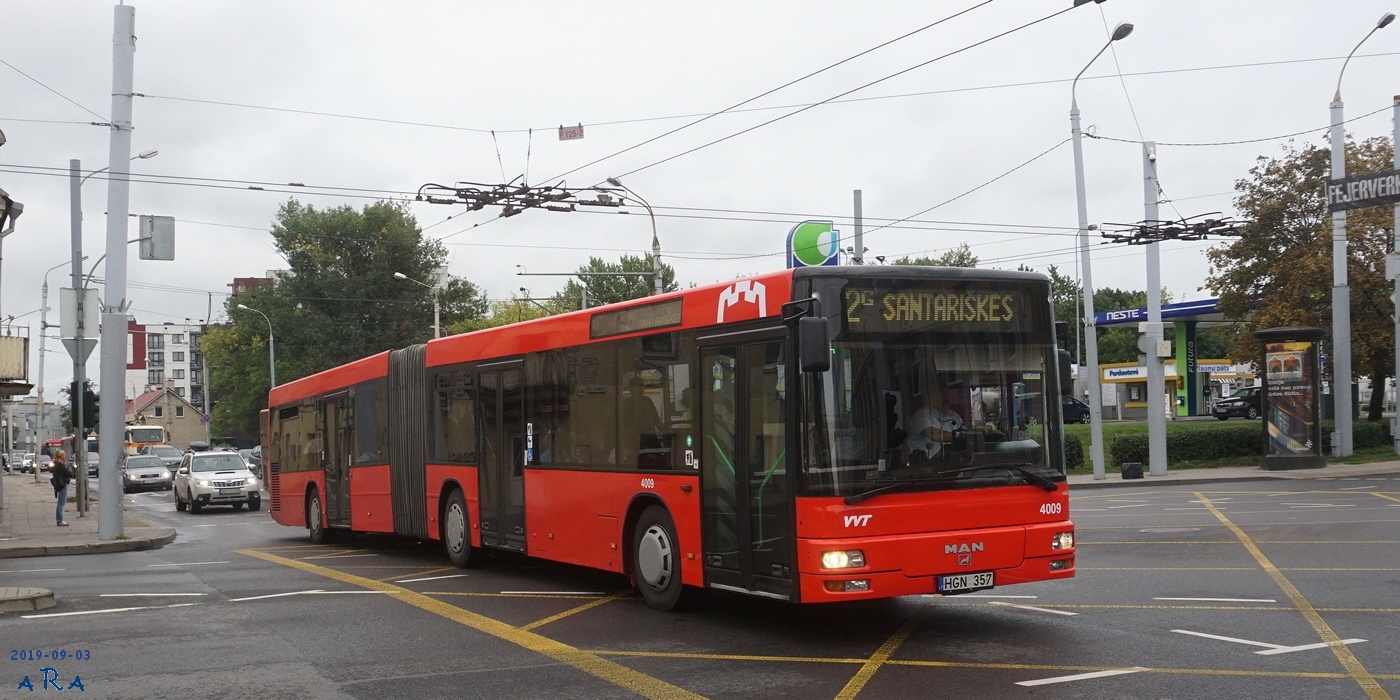 Lietuva, MAN A23 NG313 Nr. 4009