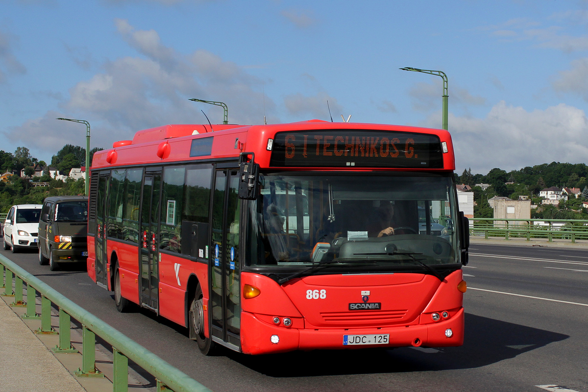 Литва, Scania OmniCity II № 868