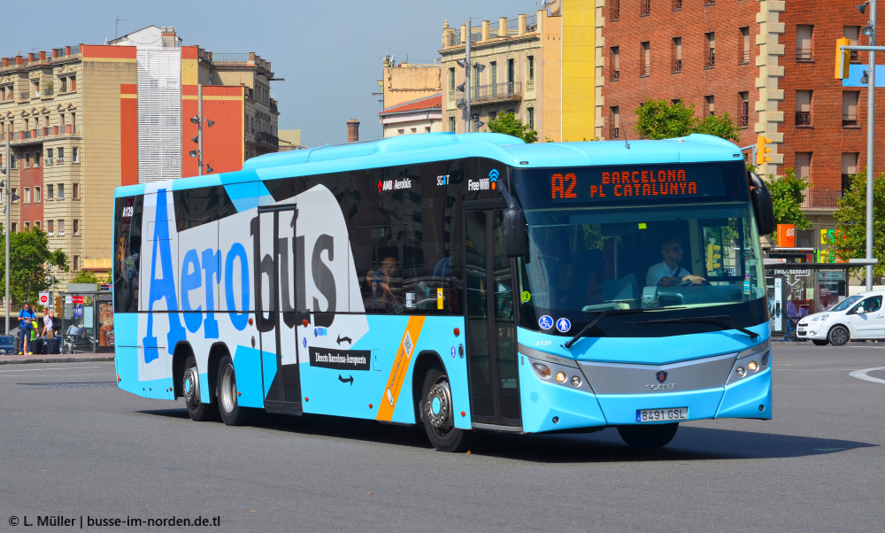 Испания, Castrosua Magnus II LE 15 № A129