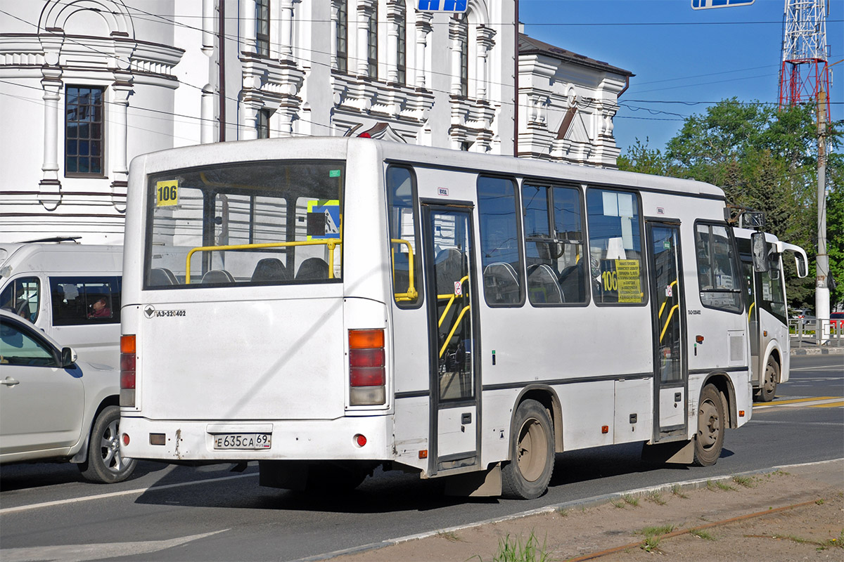 Тверская область, ПАЗ-320402-05 № Е 635 СА 69