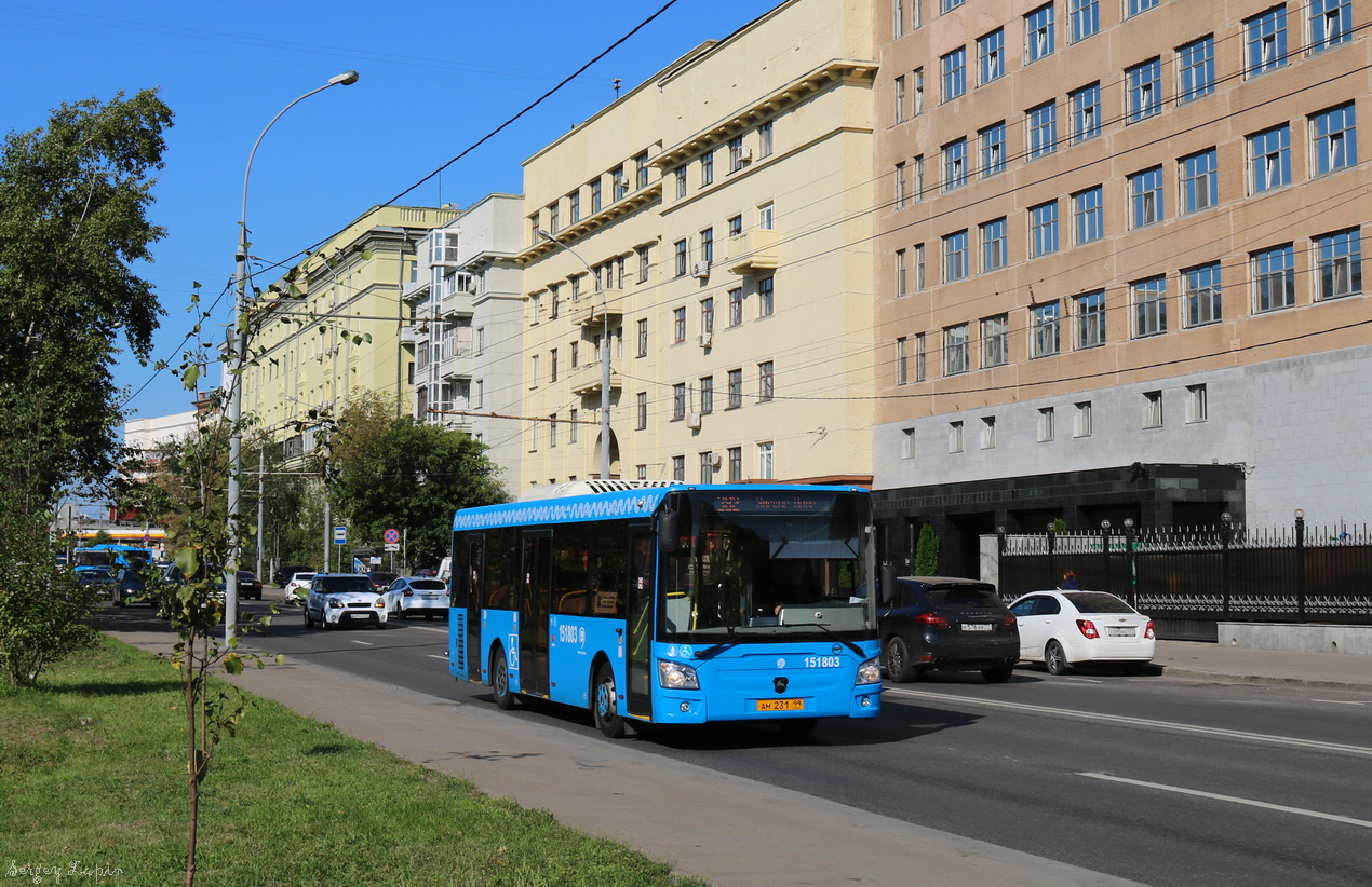 Москва, ЛиАЗ-4292.60 (1-2-1) № 151803