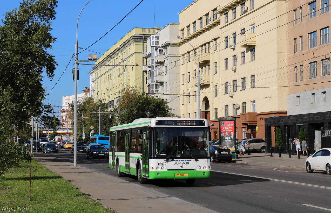 Москва, ЛиАЗ-5292.21 № 030727