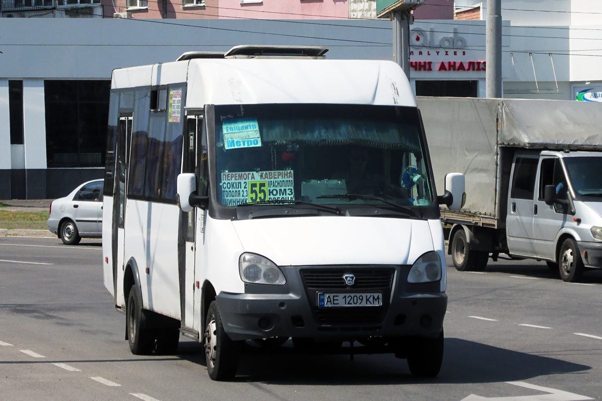 Днепропетровская область, Рута 25 № AE 1209 KM