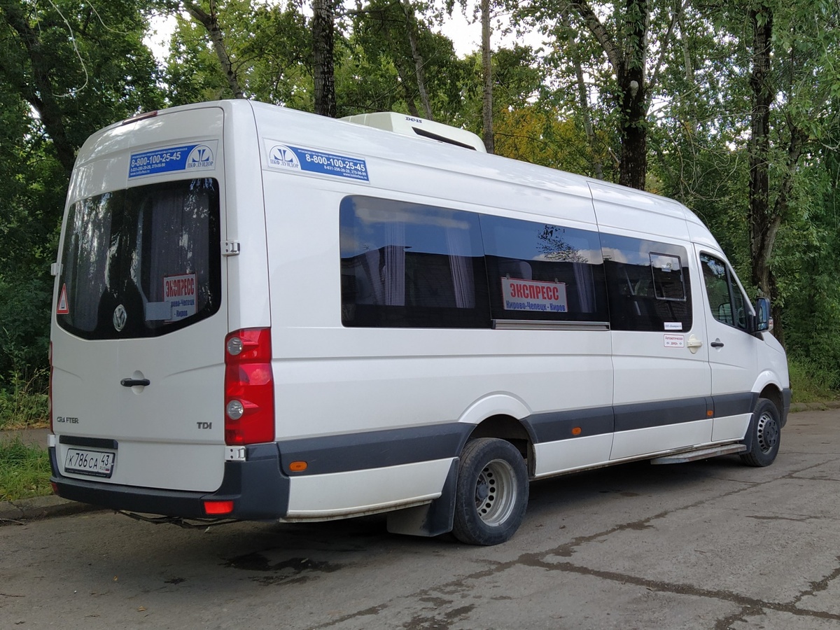 Кировская область, Луидор-223700 (Volkswagen Crafter) № К 786 СА 43