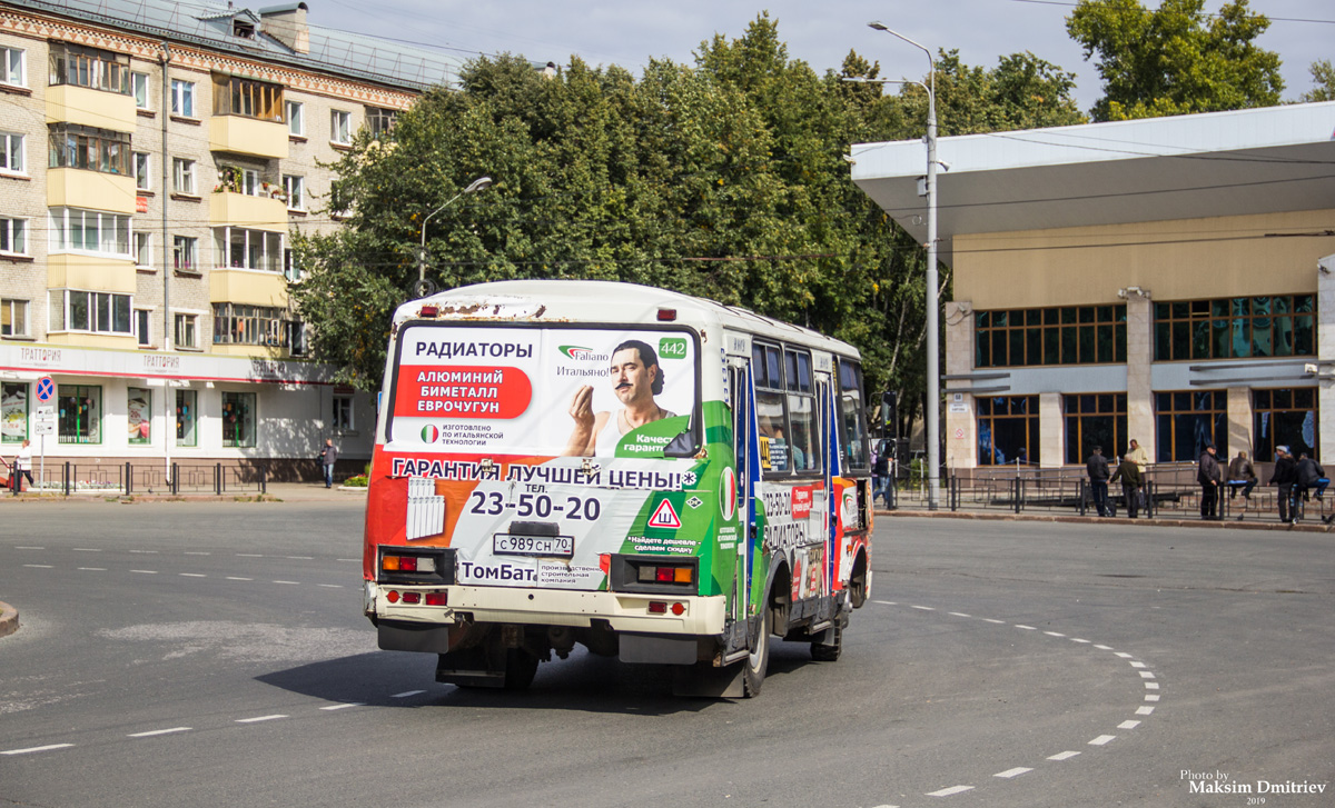 Томская область, ПАЗ-32054 № С 989 СН 70