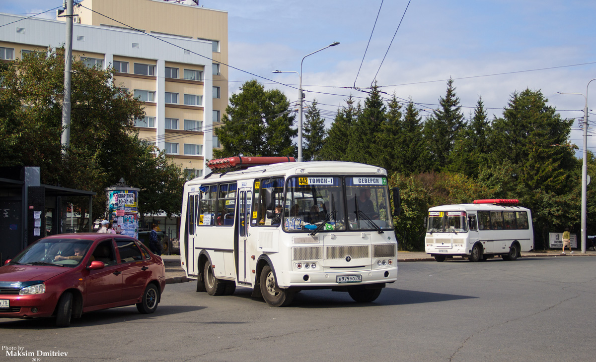 Томская область, ПАЗ-32054 № Е 979 УО 70