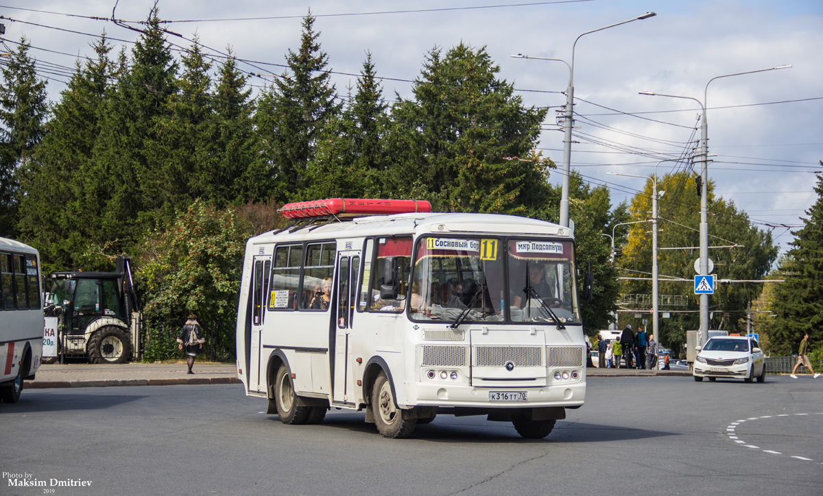 Томская область, ПАЗ-32054 № К 316 ТТ 70