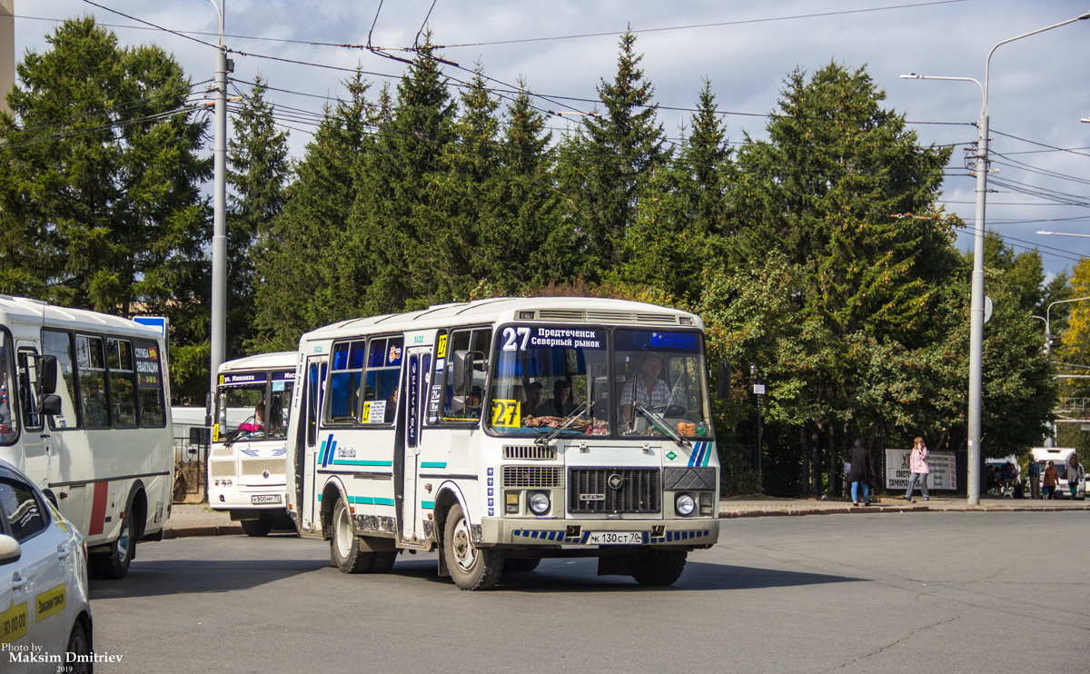 Томская область, ПАЗ-32054 № К 130 СТ 70