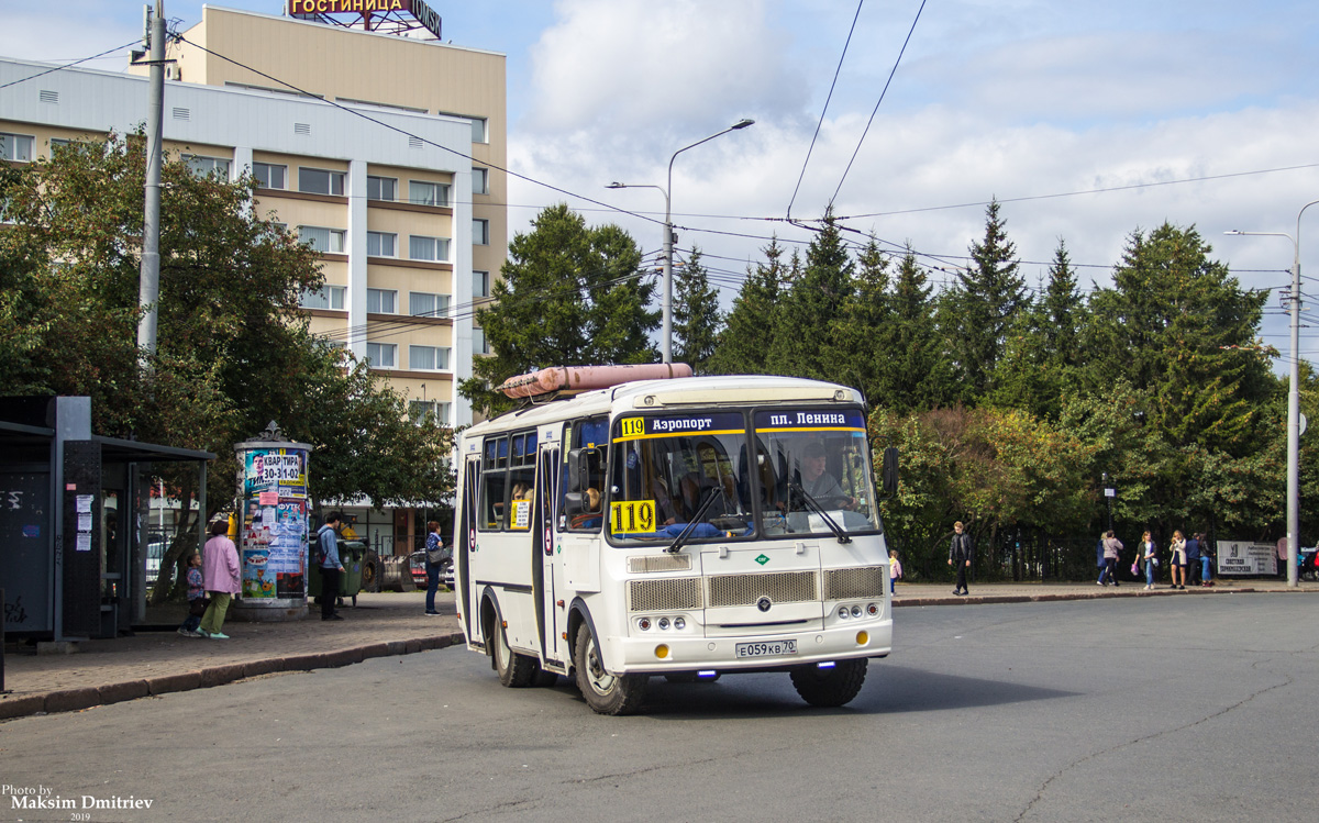 Томская область, ПАЗ-32054 № Е 059 КВ 70