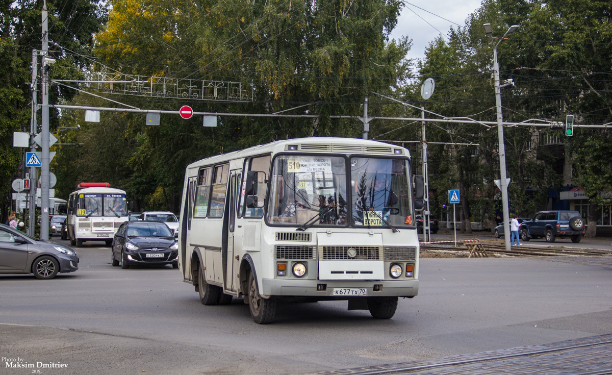 Томская область, ПАЗ-32054 № К 677 ТХ 70