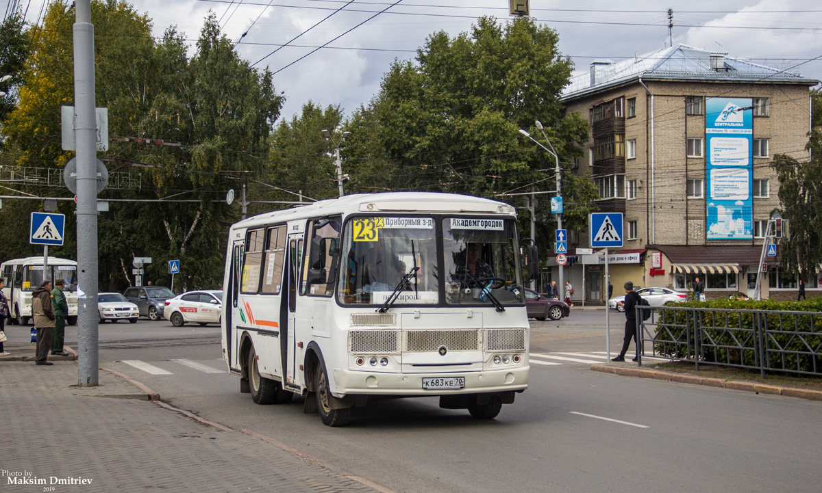 Томская область, ПАЗ-32054 № К 683 КЕ 70