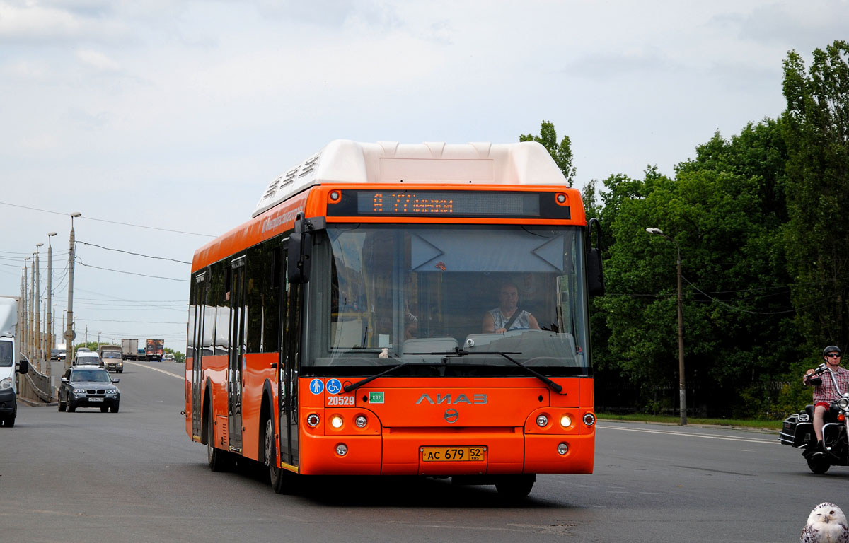 Nizhegorodskaya region, LiAZ-5292.67 (CNG) # 20529