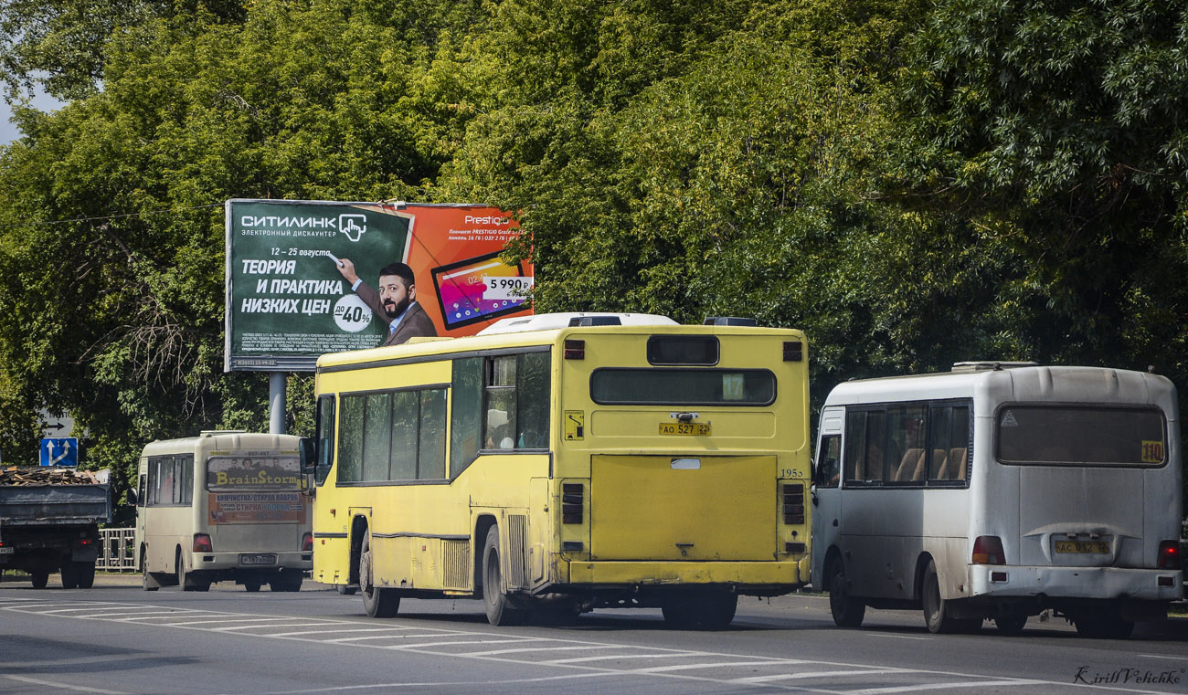 Алтайский край, Scania CN113CLL MaxCi № АО 527 22; Алтайский край, Hyundai County SWB (ТагАЗ) № АС 012 22