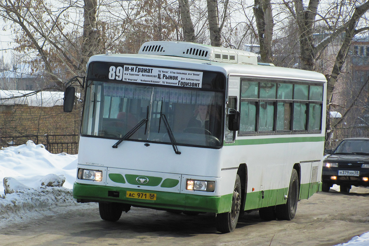 Пензенская область, Daewoo BS106 Royal City (Busan) № АС 971 58