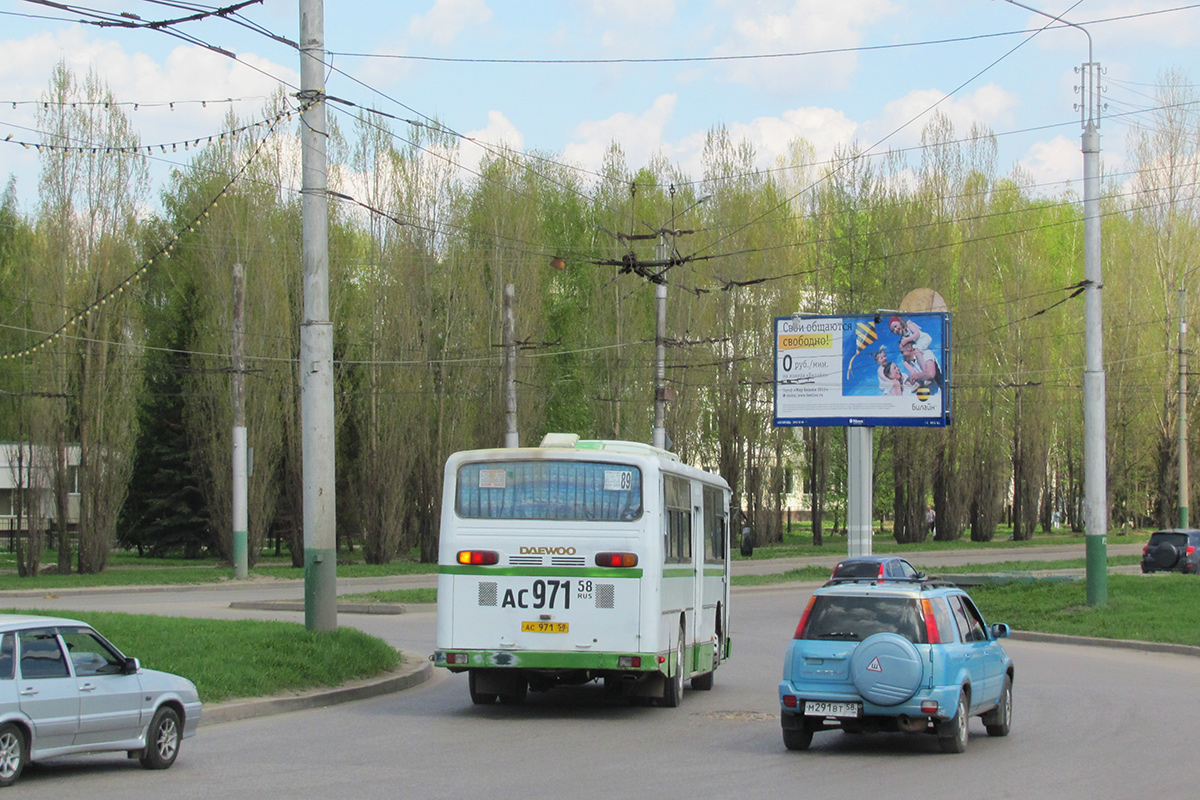 Пензенская область, Daewoo BS106 Royal City (Busan) № АС 971 58