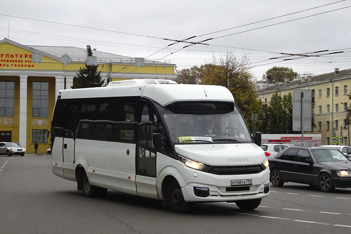 Автобус 500 остановки. Ивеко 62412-01. Автобус Foxbus 62412-01. Автобус Ярославль Рыбинск. Автобус 500 Рыбинск- Ярославль.