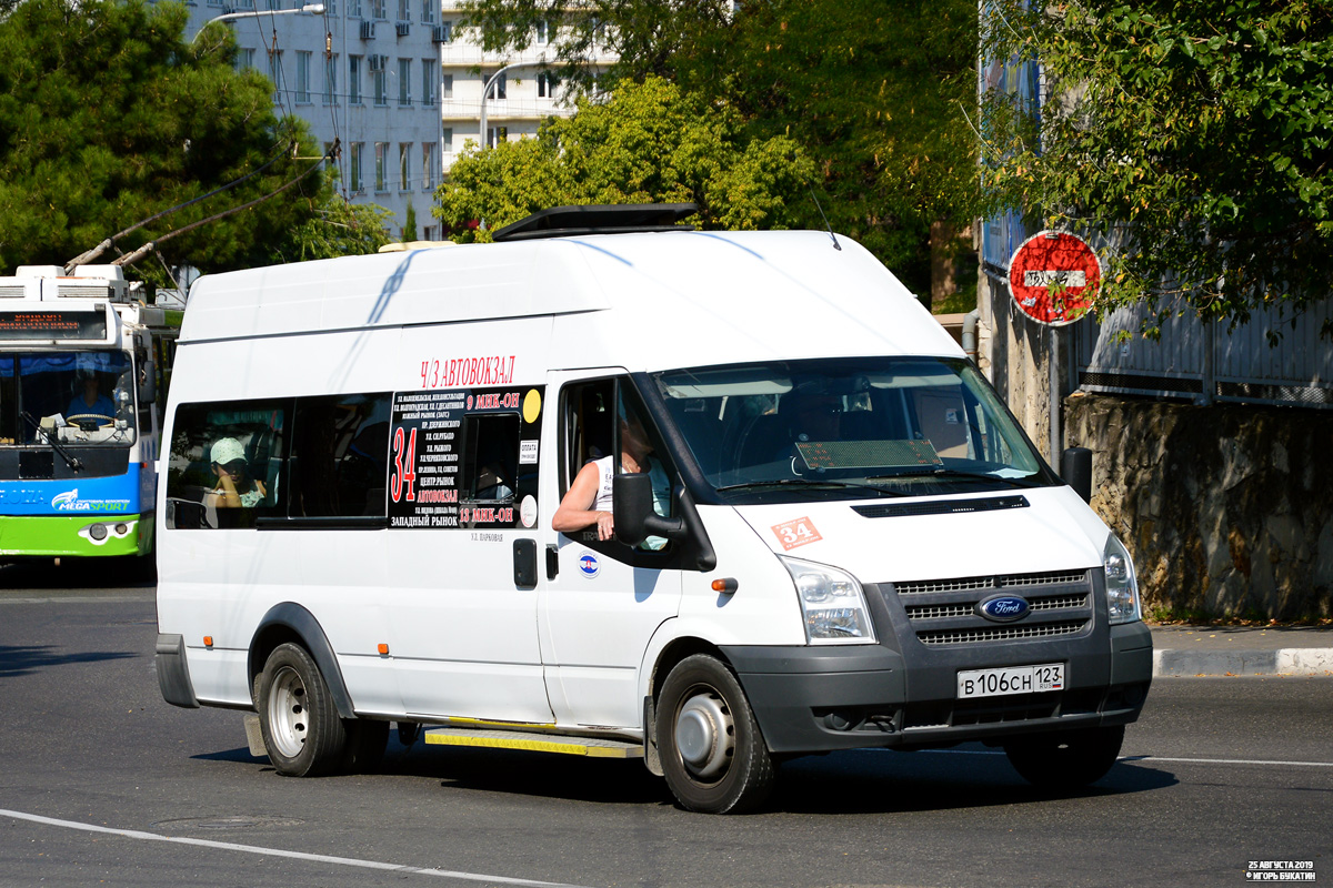 Краснодарский край, Имя-М-3006 (Z9S) (Ford Transit) № В 106 СН 123