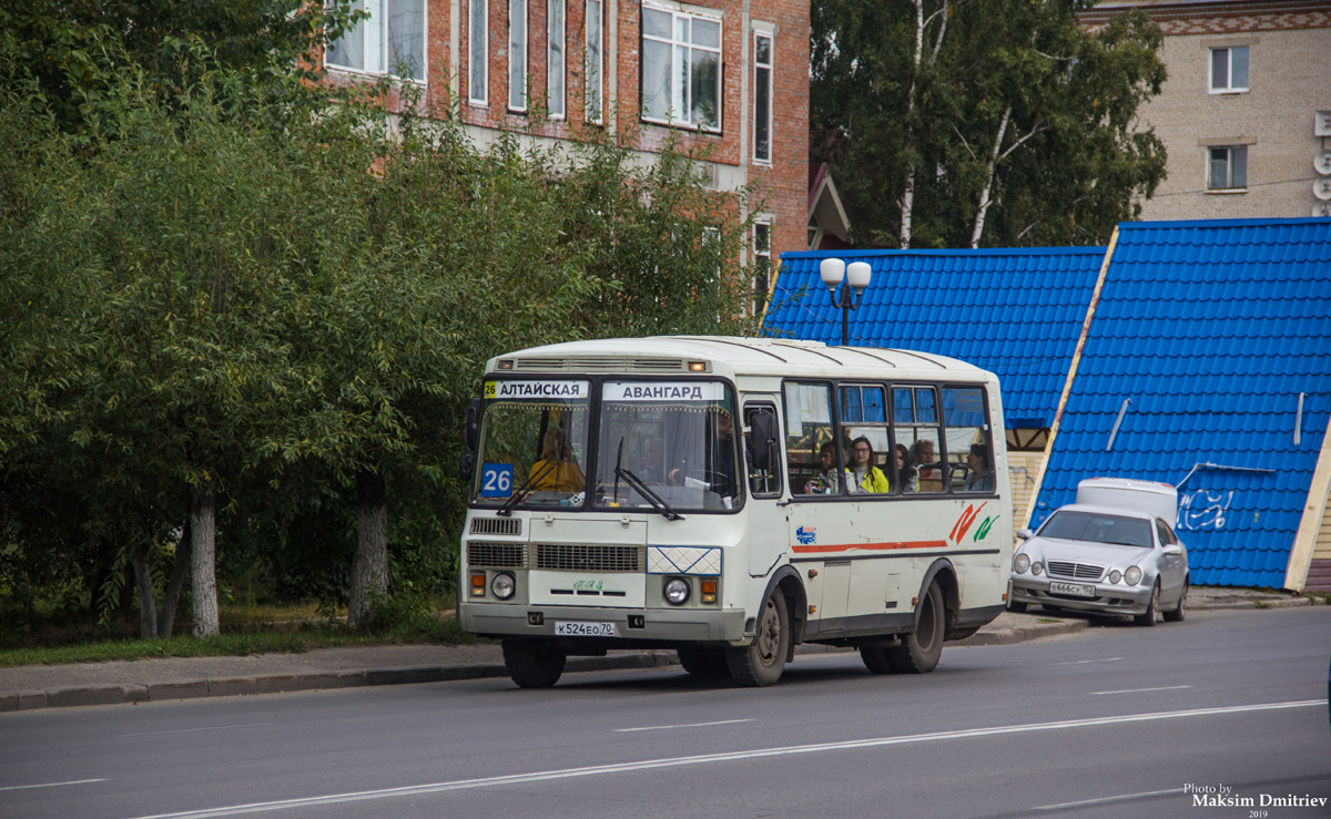 Томская область, ПАЗ-32054 № К 524 ЕО 70