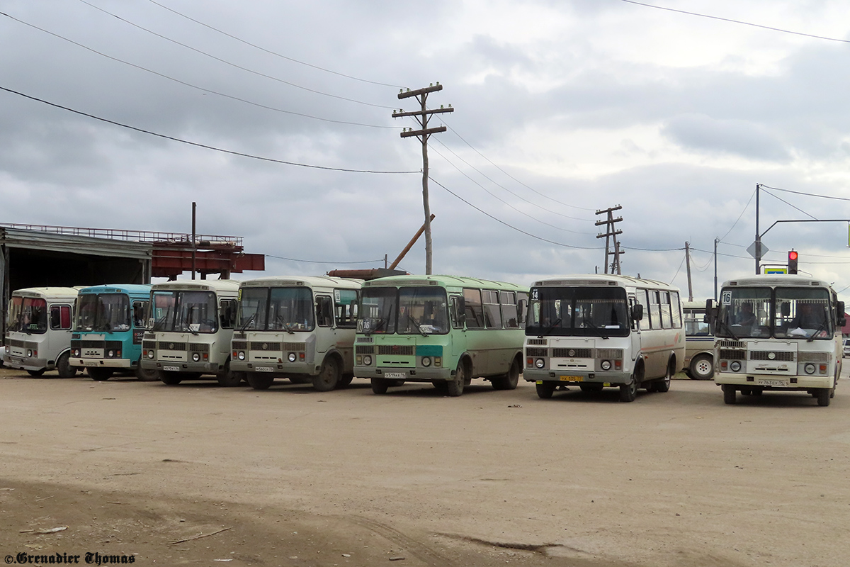 Sahas Republika (Jakutija) — Bus stations, End Stations