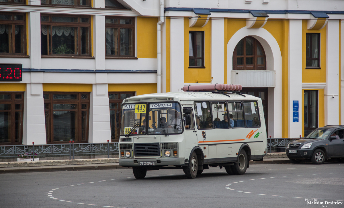 Томская область, ПАЗ-32054 № Е 640 УО 70