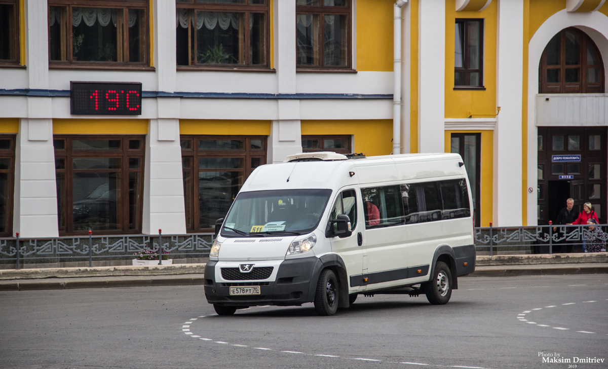 Томская область, Нижегородец-2227SK (Peugeot Boxer) № Е 578 РТ 70