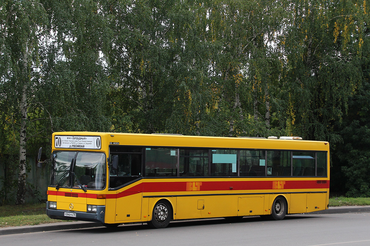 Пензенская область, Mercedes-Benz O405 № Р 846 РН 58