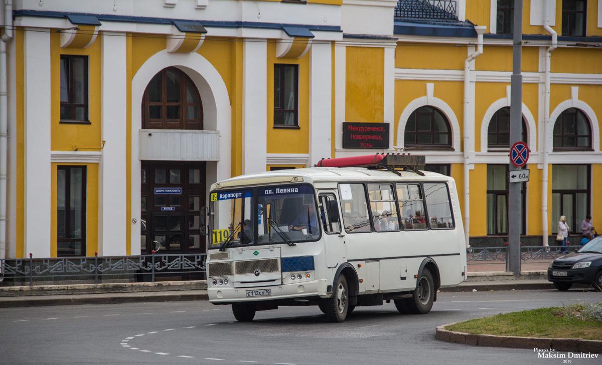 Томская область, ПАЗ-32054 № Е 112 СХ 70