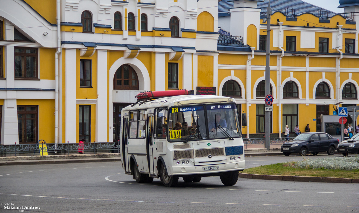 Томская область, ПАЗ-32054 № Е 112 СХ 70