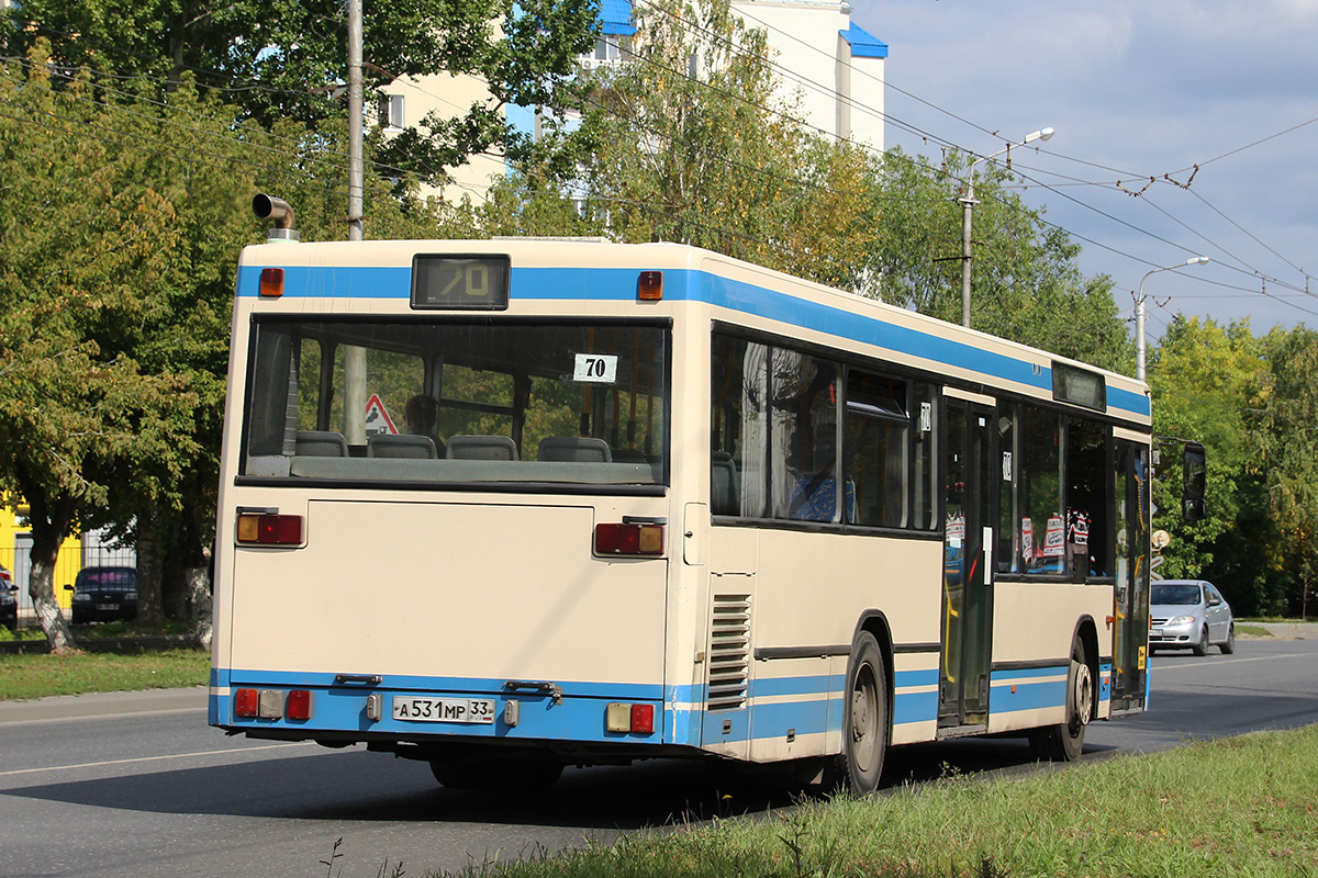 Пензенская область, Mercedes-Benz O405N2 № А 531 МР 33