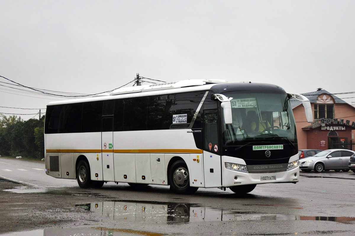 Московская область, Golden Dragon XML6127JR Snow Leopard № Т 027 ТХ 750