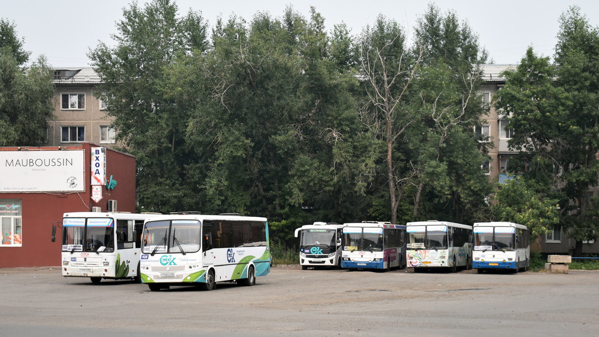 Omszki terület — Bus stops