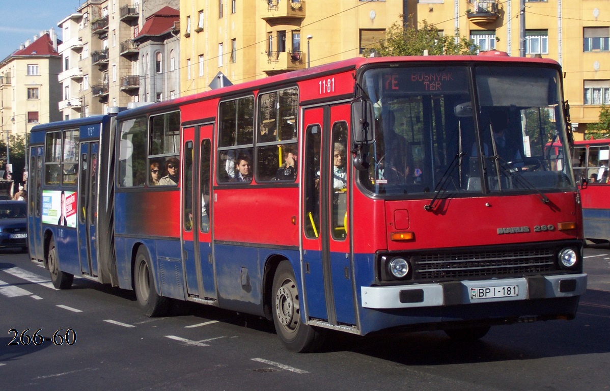 Венгрия, Ikarus 280.40A № 11-81