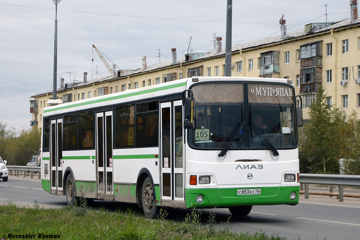 Саха (Якутия), ЛиАЗ-5256.60 № С 853 КС 14