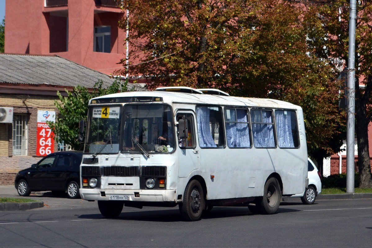 Ставропольский край, ПАЗ-32054 № Е 118 НН 126