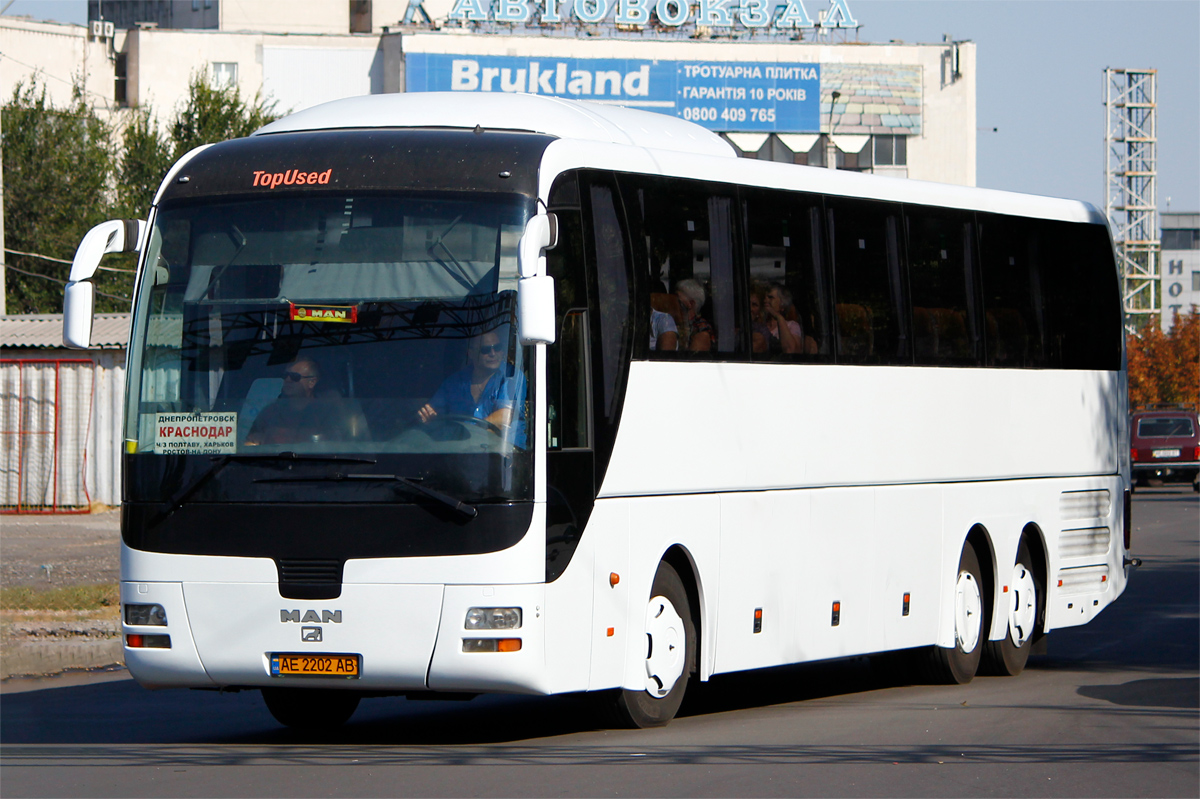 Днепропетровская область, MAN R08 Lion's Top Coach RHC464 № AE 2202 AB