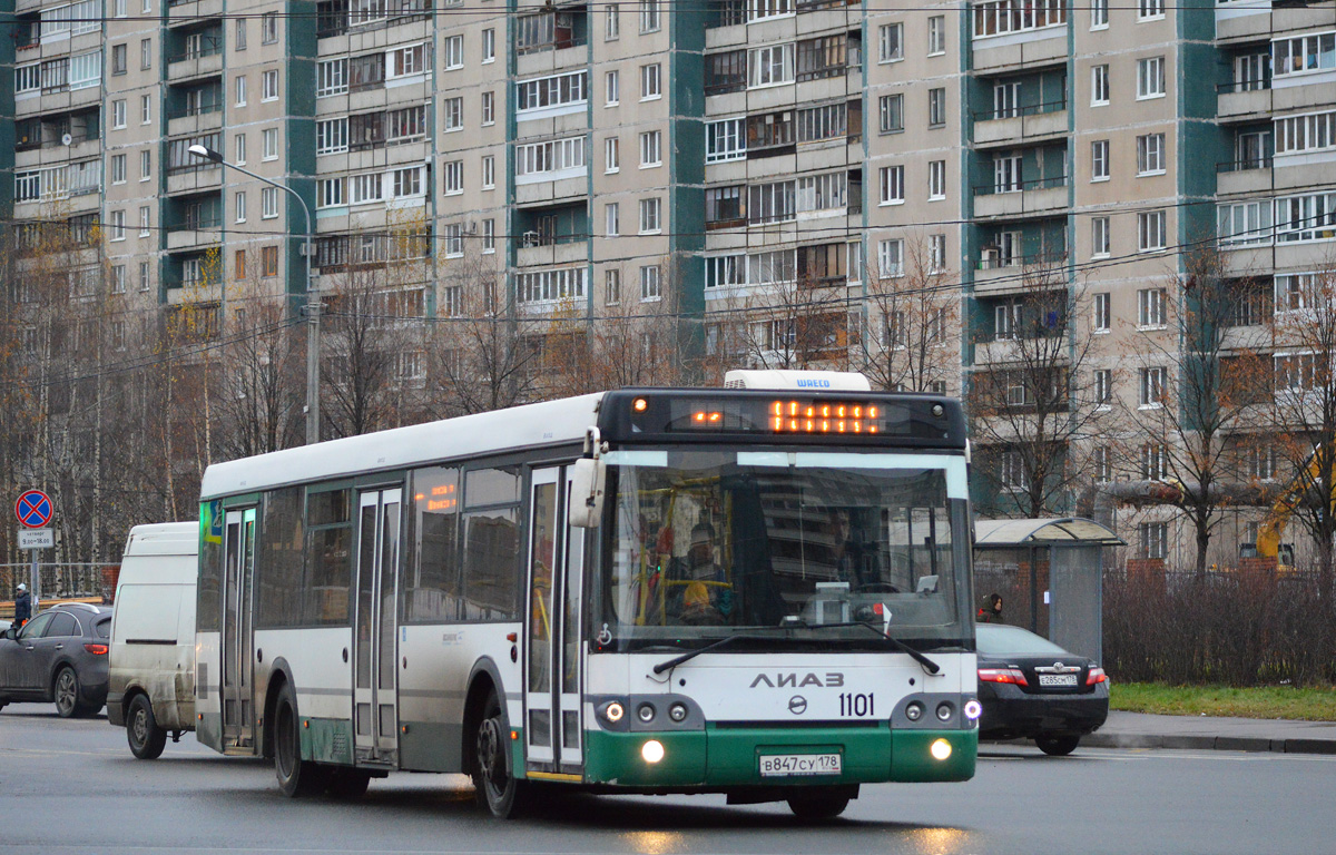 Санкт-Петербург, ЛиАЗ-5292.60 № 1101