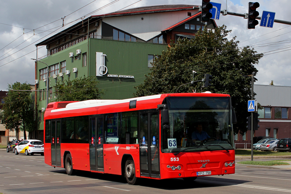 Литва, Volvo 7700 № 553