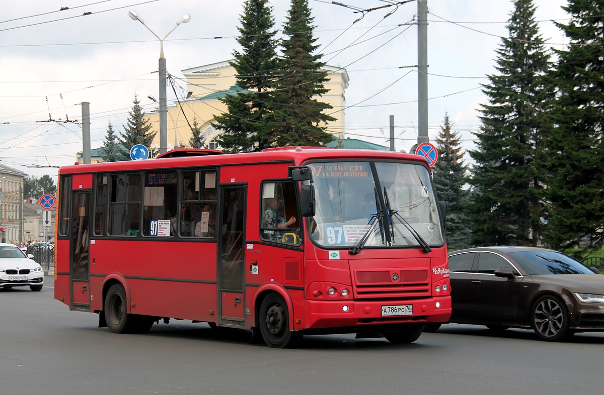 Yaroslavl region, PAZ-320412-14 Nr. А 786 РО 76