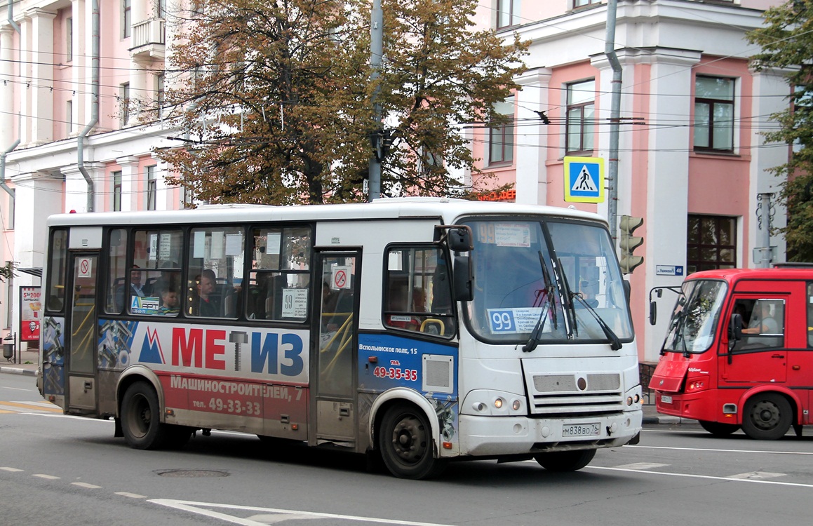 Ярославская область, ПАЗ-320412-04 № М 838 ВО 76