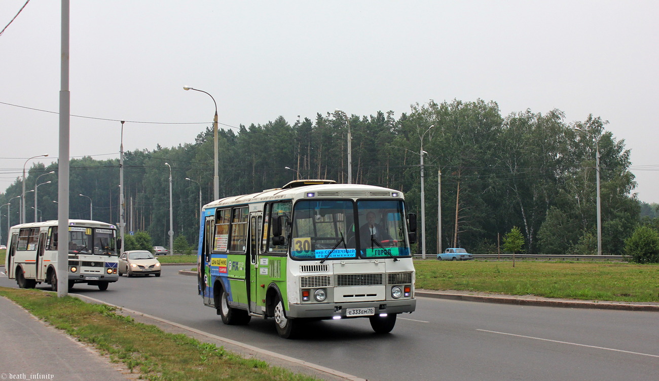 Томская область, ПАЗ-32054 № Е 333 ЕМ 70