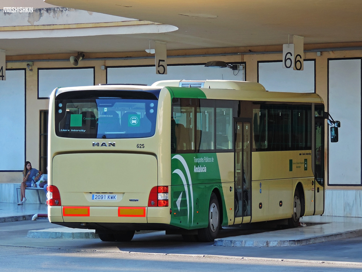 Spain, MAN R60 Lion's Intercity ÜL290 № 625